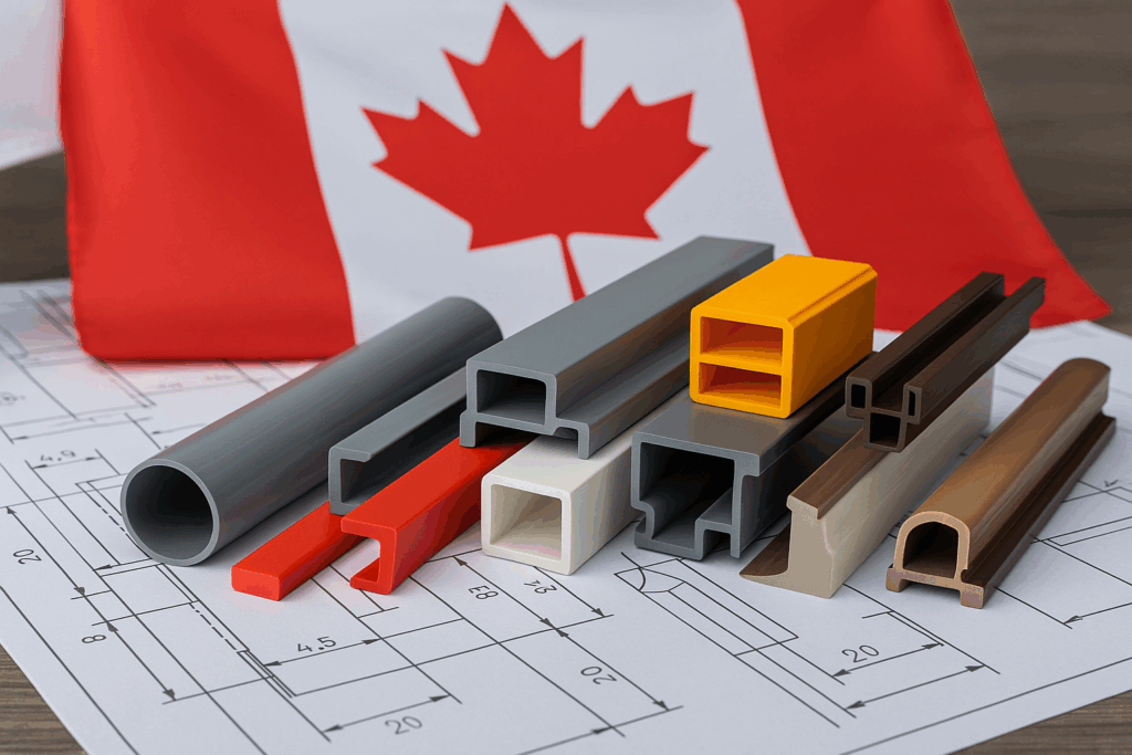 Custom Plastic Extrusion in Canada