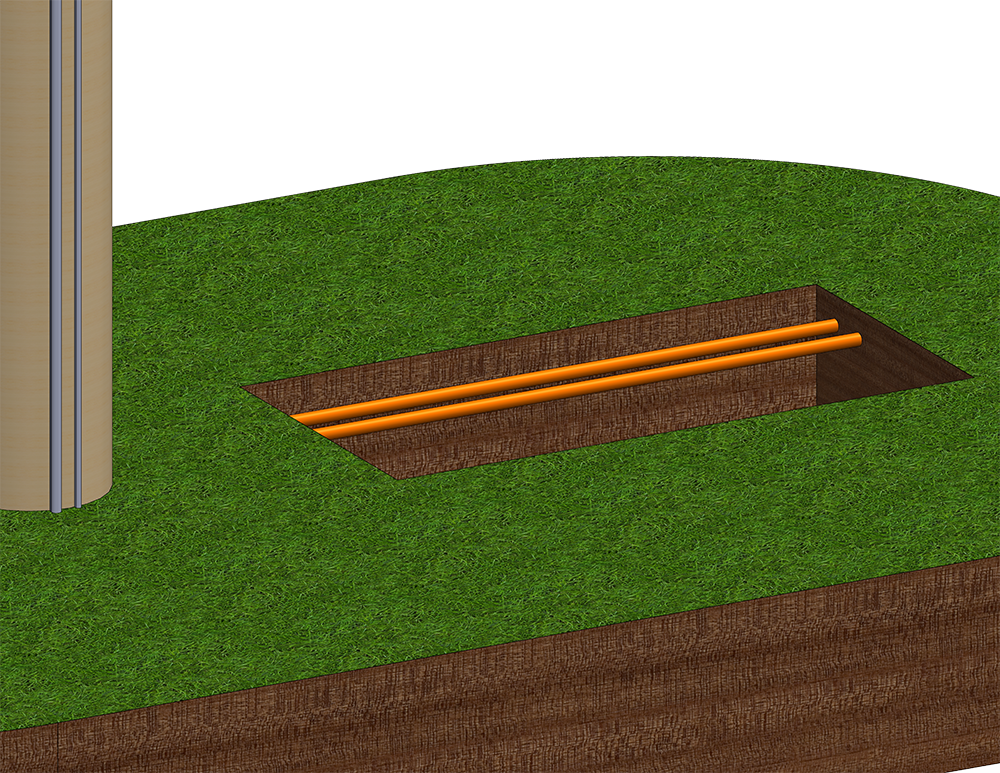 plastic underground guard